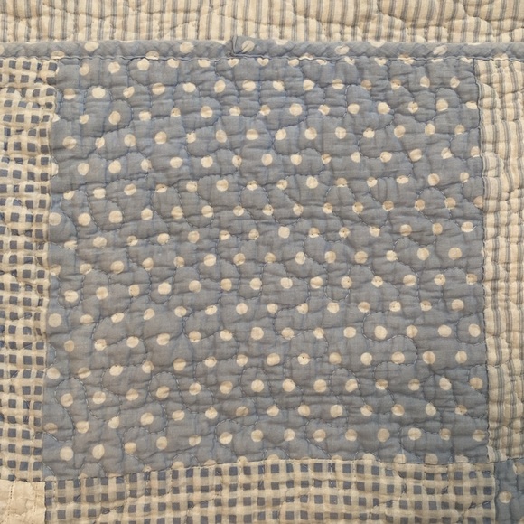 Stephan Baby quilt polka dot, gingham, solid and stripe design - Picture 14 of 16